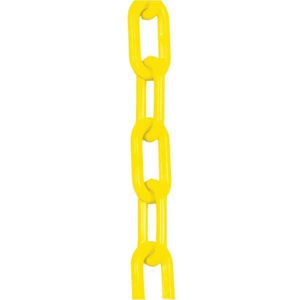 1.5" Yellow Plastic Chains - 100ft